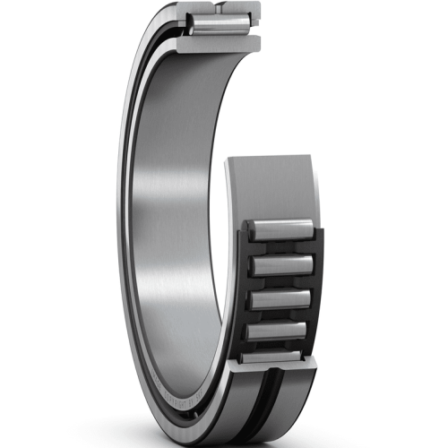 Needle roller bearings with machined rings